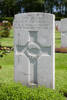 Frank's gravestone, Cannock Chase War Cemetery Staffordshire, England.