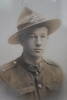 Photo taken just before heading off to WW1 age 20years.