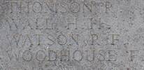 Richard's name is inscribed on Hill 60 NZ Memorial to the Missing, Gallipoli, Turkey.
