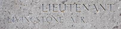 Alexander's name is inscribed on Jerusalem War Memorial, Palestine.
