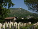 View from NZ war graves.