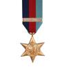 The 1939–1945 Star.Awarded to Flying Officer H.C.E.Thurston. The Bomber Command Clasp, were belatedly added on 26 February 2013. For 67 years the UK chose not to recognise the sacrifice of the men of Bomber Command in the Second World War with a national monument, be it through omission or discomfort at the terrible effects of night area bombing on Nazi Germany & war atrocities.That wrong was righted when the Queen unveiled a memorial in London on 27th June 2012 to the 55,573 men of Britain, Canada, Australia, New Zealand, Poland and other Commonwealth and Allied nations who failed to return.