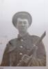 Photo of Bernard in uniform. Not sure if WW1 or 2