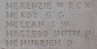 John's name is inscribed on Tyne Cot Memorial to the Missing, Belgium.
