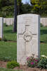 Whito's gravestone, Sangro River War Cemetery, Italy.