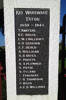 Tokomaru Bay War Memorial 1939-1945 -P WARD's name appears on this Memorial 