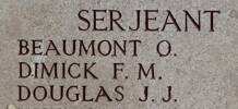 John's name is on Chunuk Bair New Zealand Memorial to the Missing, Gallipoli,Turkey.