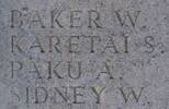 Whare's name is inscribed on Hill 60 Memorial, Gallipoli, Turkey.