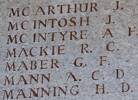 Robert's name is on Lone Pine Memorial to the Missing, Gallipoli, Turkey.