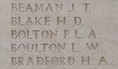 Philip's name is inscribed on Tyne Cot Memorial to the Missing, Belgium.