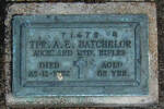 1st NZEF, 71478 Tpr A E BATCHELOR, Auckland Mtd Rifles, died 22 December 1952 aged 62 years. He is buried in the Taruheru Cemetery, Gisborne  Blk RSA Plot 83