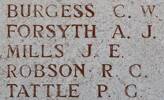 Charles's name is on Lone Pine Memorial to the Missing, Gallipoli, Turkey.
