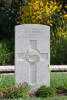 Mervyn's gravestone, Sangro River War Cemetery, Italy.