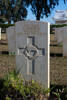 Arthur's gravestone, Enfidaville War Cemetery, Tunisia.