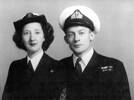 Peter met Dorothy Jones who was  a UK Wren and Married her in the UK in 1947.