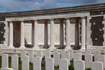 Tyne Cot Memorial, Tyne Cot Cemetery, Zonnebeke, West-Vlaanderen, Belgium - H R Thayer&#39;s name appears on this War Memorial - N.Z. Apse, Panel 1