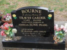 In loving memory of Traves Carder Bourne