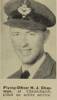 Fellow crew member - Flying Officer Herbert J.M. Chapman : RNZAF NZ414588 - of Christchurch, New Zealand. Killed with all crew - including Pilot Officer Merle N. Wytkin - 4 August 1943 at Ireland.