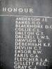 Listing on memorial in Rangiora