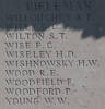 Sidney's name is on Caterpillar Valley New Zealand Memorial to the Missing, Longueval, Somme, France.