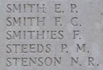 Fred's name is inscribed on Tyne Cot Memorial to the Missing, Belgium.