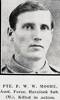 Private Frederick William Wallace MOORE : Born Havelock, Marlborough Sounds, New Zealand. Served Australian Imperial Forces (AIF) : 11th Battalion, 8th Reinforcements. Killed in Action - 30 May 1916 - at France.