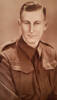 Image of John Alan Taylor (Known as Alan). Image taken the day before he left for Calgary to train for the RAF, 1943.