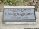 Grave of Richard David ALLEN
Bromley Cemetery, Christchurch, New Zealand
Photographed 2 Jan 2013