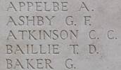 Clarence's name is inscribed on Tyne Cot Memorial to the Missing, Belgium.