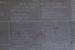 # 31165 Lt Geoffrey John Bentham Morris&#39;s name is inscribed on the Alamein Memorial, El Alamein War Cemetery in Egypt