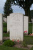 John's gravestone, Tyne Cot Cemetery, Zonnebeke, West-Flanders, Belgium. (He was also known as John Irvine).