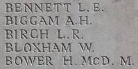 Lawrence's name is inscribed on Caterpillar Valley NZ Memorial to the Missing, France.