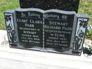 Elsie Clara PARR Beloved wife of STEWART passed away 17th Oct. 1974 aged 81yrs  STEWART RICHARD PARR Beloved husband of Elsie passed away 10th July 1977 aged 83yrs  They are buried in the Paraparaumu Cemetery Block AB Plot 28 Row A