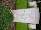 Sergeant Hughes&#39;s grave in St Luke&#39;s cemetery, Whyteleafe, England.