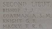 John's name is inscribed on Tyne Cot Memorial to the Missing, Belgium.