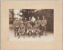 The Fanion Presentation Party consisting of representatives of the New Zealand Cyclists Battalion, 28 July 1919, maker unknown. Te Papa (CA000316/002/0001)