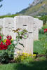 .Charles McKeown's gravestone, Cassino War Cemetery, Italy.