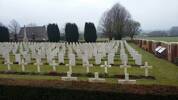 Meteren Military Cemetery, France.