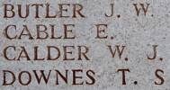 William's name is on Lone Pine Memorial to the Missing, Gallipoli, Turkey.