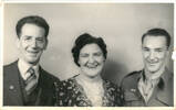 Cliffs father Henry Harold Anslow, his stepmother Ruihana Page and his older brother Jack Oswal Anslow.