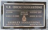 Egglestone Valentine Richard (Dick) Plaque