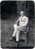Edward Stanley Baker 13/2014 known as Stan. Photo taken June 1916 in hospital with malaria, Chelsea, London. after battle of Armentiers, Lylle region of France Died in Palmerston North, 1976