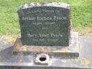 In Loving Memory Of Arthur Forbes FYSON 9.8.1897 - 25.5.1957and Mary Anne FYSON 30.11.1907 - 17.5.2001 They are both buried in the Wairoa Cemetery, Wairoa 