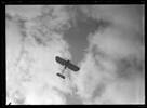 &#39;Britannia&#39; flying over Auckland 1914 - piloted by Lieutenant J J Hammond - of the Royal Flying Corps.