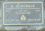 S/SGT # 802445 E. T. MURRAY 2nd NZEF - 28 MAORI BATN died 29-1-1999 aged 84yrs He is buried the Totara Memorial Park, Thames PLOT: 2RSAL-PLOT-0494