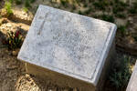 Benjamin's gravestone, Shrapnel Valley Cemetery, Gallipoli, Turkey..
