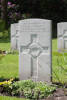Thomas Storey's gravestone, Cannock Chase War Cemetery Staffordshire, England.