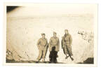 Believed to be Vic Bray (s/n 9079), George Reynolds (s/n 41883) and  correctly identified as John Raymond Fisher (s/n 3780)