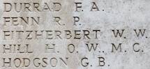 Wyndham's name is on the Arras War Memorial to the Missing, France.