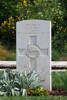 Ernest's gravestone, Sangro River War Cemetery, Italy.